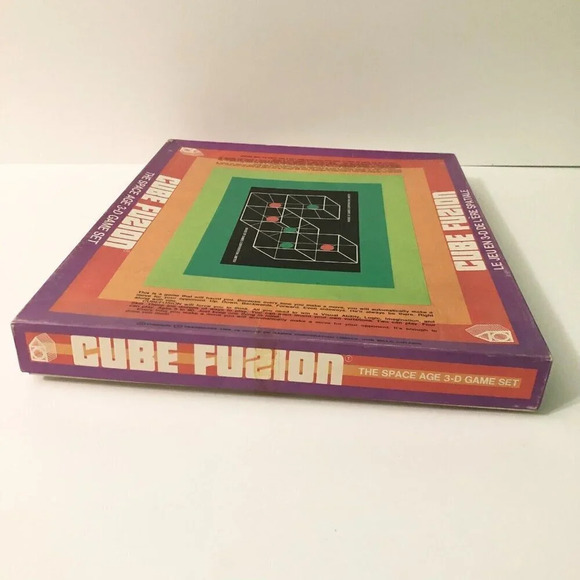 Vintage 1968 Cube Fusion Space Age 3D Board Game House Of Games - Picture 3 of 13